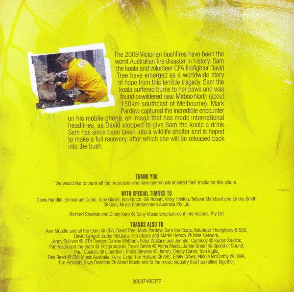 Various : Bushfire Aid (Artists For The Bushfire Appeal) (2xCD, Comp)