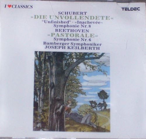 Franz Schubert, Ludwig van Beethoven : Schubert - "Die Unvollendete" / Beethoven - "Pastorale" (CD, RE)