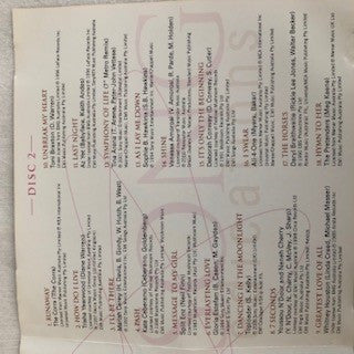Various : Love Song Dedications: Volume 3 (2xCD, Comp)