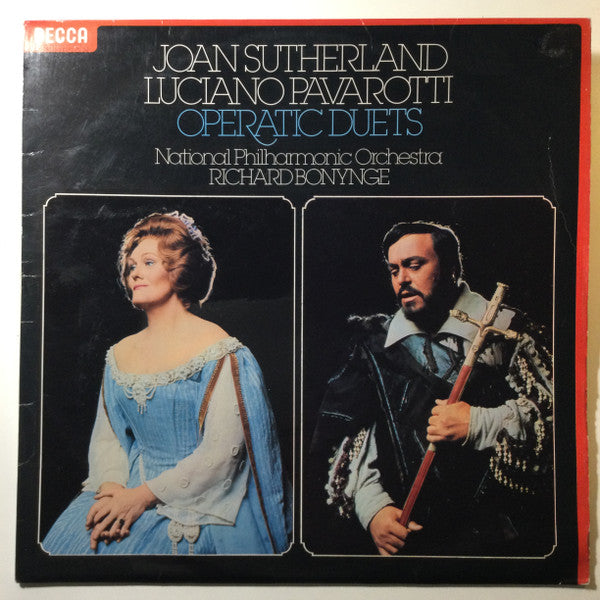 Luciano Pavarotti, Joan Sutherland, Richard Bonynge, National Philharmonic Orchestra : Sutherland Pavarotti Operatic Duets (LP)