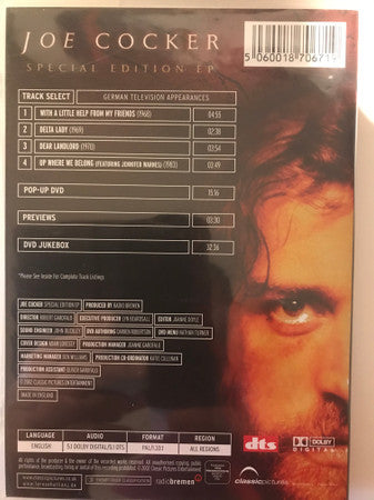 Joe Cocker : Special Edition EP (DVD, Multichannel, PAL)