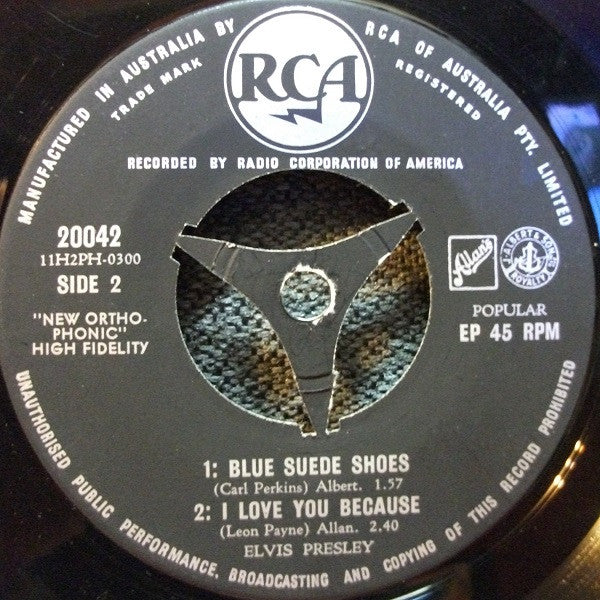 Elvis Presley : Love Me (7", EP)