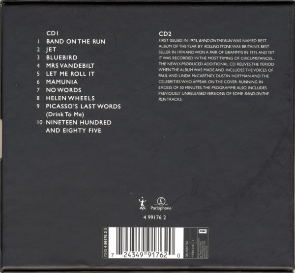 Paul McCartney & Wings* : Band On The Run (CD, Album, RE, RM + CD + Box, Ltd, 25t)