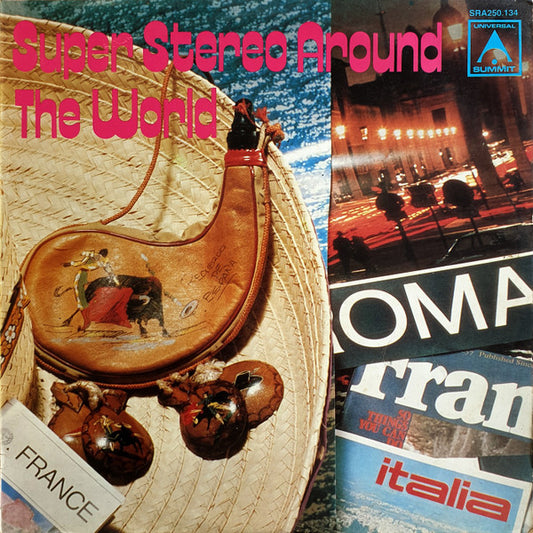 The New Dimension Orchestra : Super Stereo Around The World (LP)