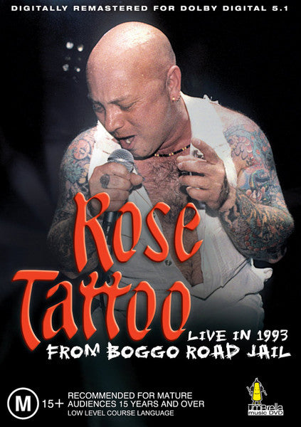 Rose Tattoo : Live From Boggo Road Jail 1993 (DVD-V, PAL, All)