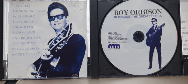 Roy Orbison : In Dreams-The Greatest Hits (CD, Comp)