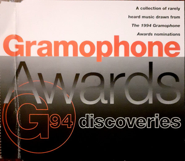 Various : Gramophone Awards G94 Discoveries (CD, Comp, Smplr)