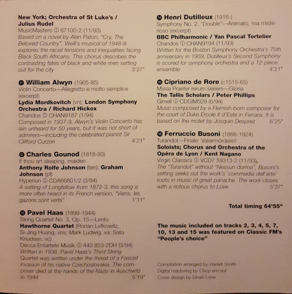 Various : Gramophone Awards G94 Discoveries (CD, Comp, Smplr)