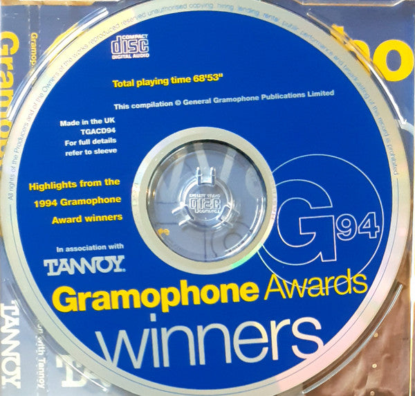 Various : Highlights From The 1994 Gramophone Awards Winners (CD, Comp, Smplr)