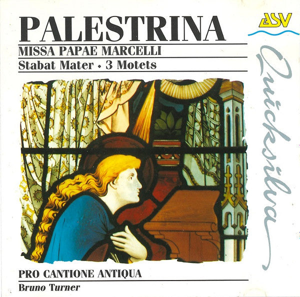 Giovanni Pierluigi da Palestrina – Pro Cantione Antiqua / Bruno Turner : Missa Papae Marcelli, Stabat Mater, 3 Motets  (CD, RE)