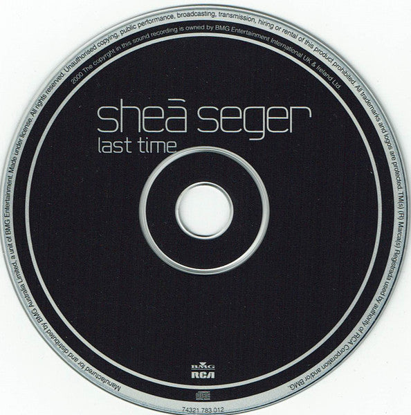 Shea Seger : Last Time (CD, Single, Enh)