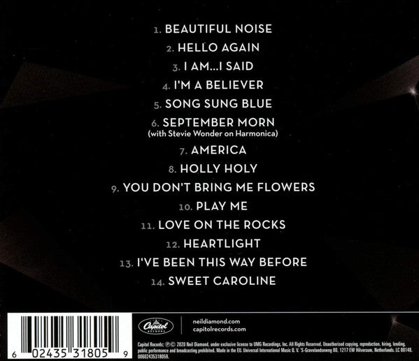 Neil Diamond With The London Symphony Orchestra : Classic Diamonds (CD, Album)