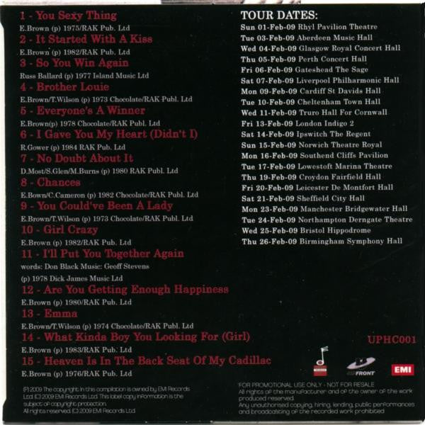 Hot Chocolate Featuring Errol Brown : Hottest Hits (CD, Comp, Promo)