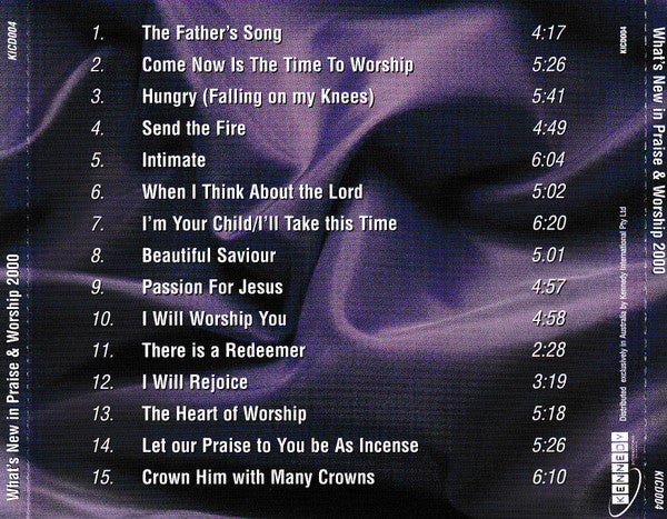 Various : What's New In Praise & Worship 2000 (CD, Comp)