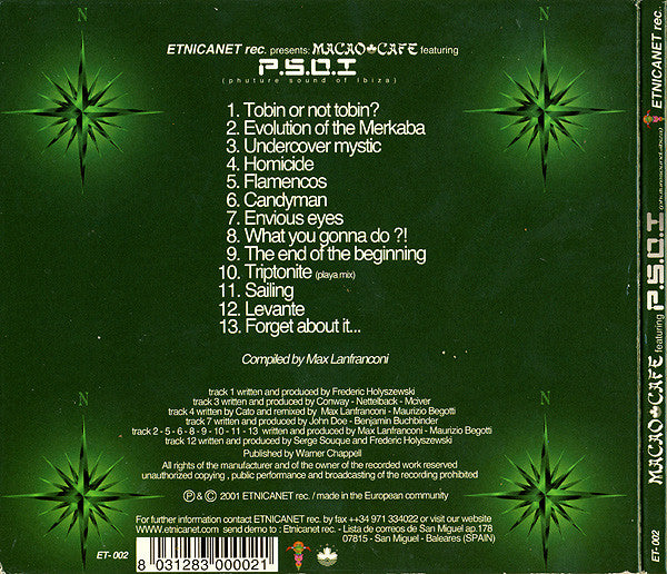 Various : Macao Cafe - P.S.O.I  (Phuture Sound Of Ibiza) (CD, Comp)