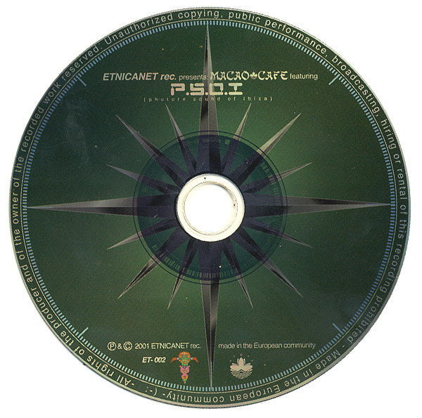 Various : Macao Cafe - P.S.O.I  (Phuture Sound Of Ibiza) (CD, Comp)