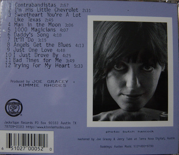 Kimmie Rhodes : Jackalopes, Moons & Angels (CD, Comp)