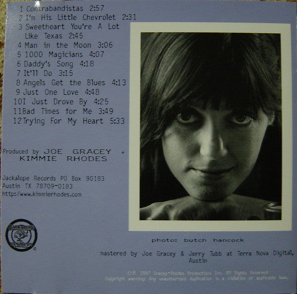 Kimmie Rhodes : Jackalopes, Moons & Angels (CD, Comp)