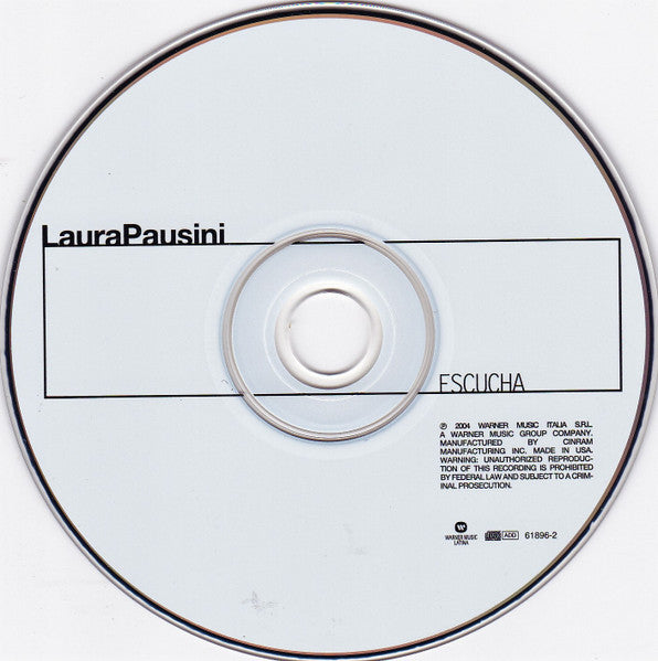 Laura Pausini : Escucha (CD, Album)