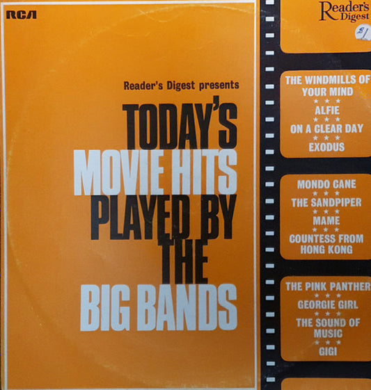 Various : Todays Movie Hits Played By The Big Bands (LP)