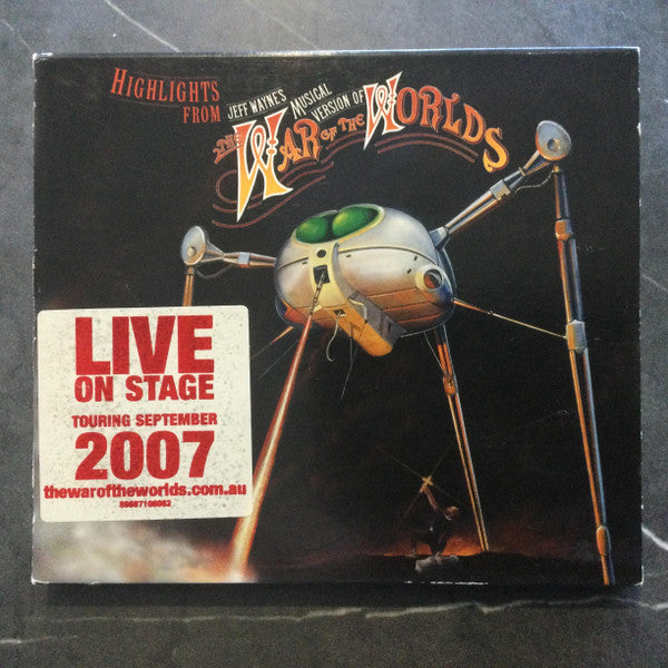 Jeff Wayne : Highlights From Jeff Wayne's Musical Version Of The War Of The Worlds (CD, Album, RE, RM)