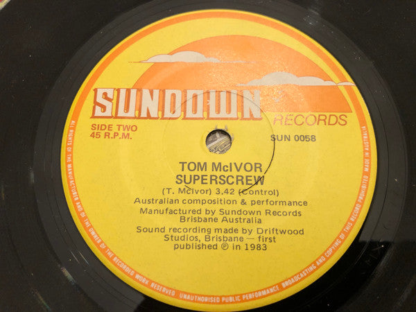Tom McIvor : Half A Dozen Stubbies In The Fridge (7", Single)