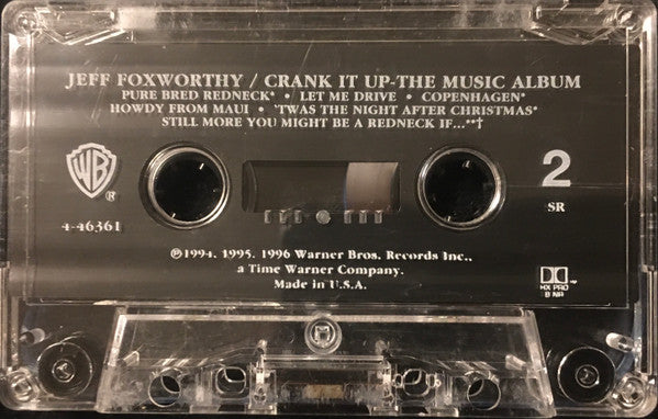 Jeff Foxworthy : Crank It Up - The Music Album (Cass, Album)