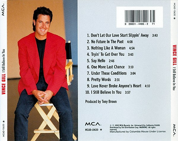 Vince Gill : I Still Believe In You (CD, Album, Club)