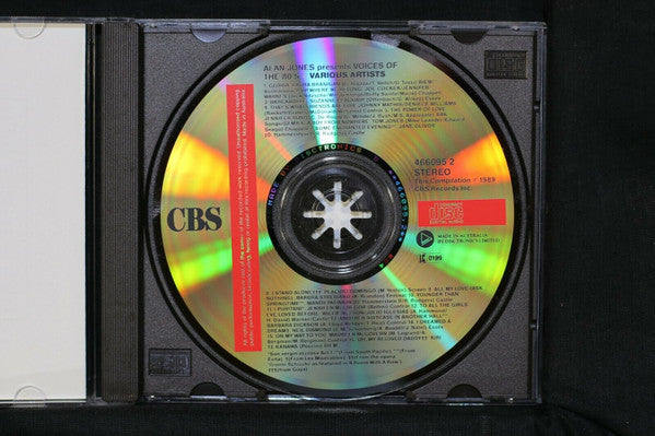 Various : Alan Jones Presents Voices Of The 80s (CD, Album, Comp)