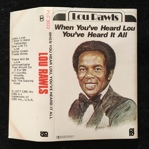 Lou Rawls : When You Hear Lou, You've Heard It All (Cass, Album, M/Print, Dol)