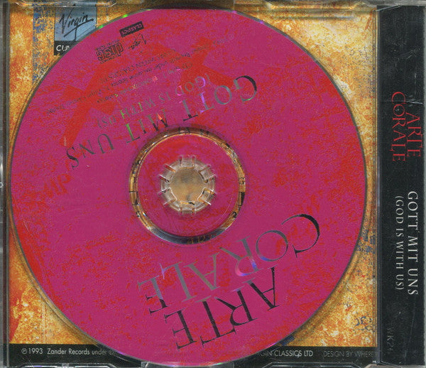 Arte Corale : Gott Mit Uns (God Is With Us) (CD, Single, Promo, Smplr)