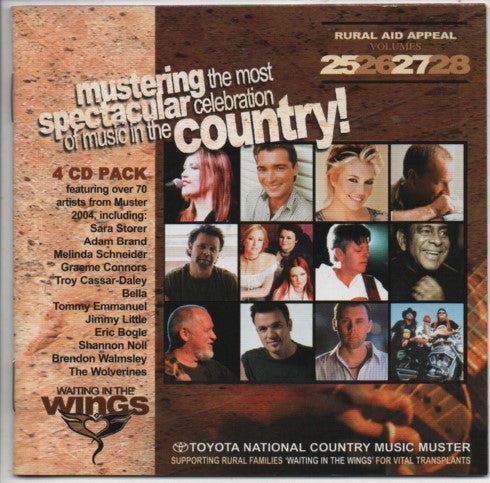 Various : Toyota Muster Rural Aid Appeal (4xCD, Comp)