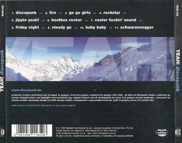 Yeah! (3) : Discopunk (CD, Album)