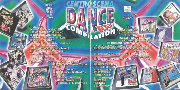 Various : Centroscena Dance Rap Compilation (CD, Comp)