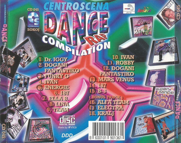 Various : Centroscena Dance Rap Compilation (CD, Comp)