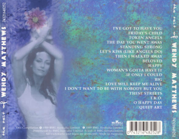 Wendy Matthews : Stepping Stones (The Best Of Wendy Matthews) (CD, Comp)