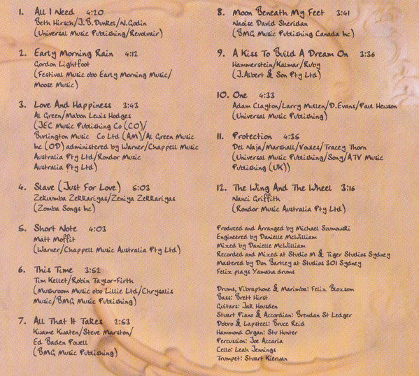 Wendy Matthews : Cafe Naturale (CD, Album, Ltd, Dig)