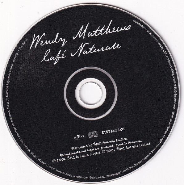 Wendy Matthews : Cafe Naturale (CD, Album, Ltd, Dig)