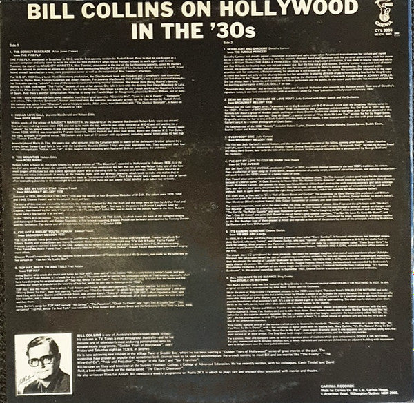 Various : Hollywood In The Thirties (LP, Comp)