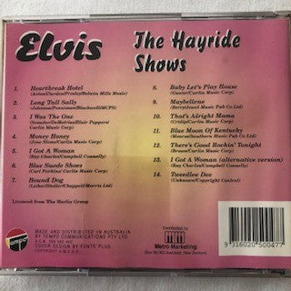 Elvis Presley : The Hayride Shows (CD, Album)
