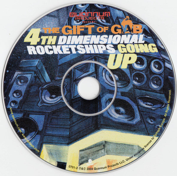 The Gift Of Gab : 4th Dimensional Rocketships Going Up (CD, Album)