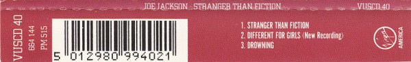 Joe Jackson : Stranger Than Fiction (CD, Maxi)