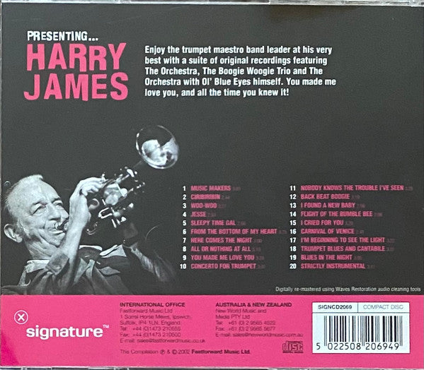 Harry James (2) : Presenting...Harry James (CD, Comp)