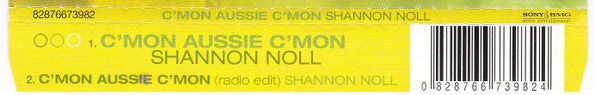 Shannon Noll : C'mon Aussie C'mon (CD, Single)