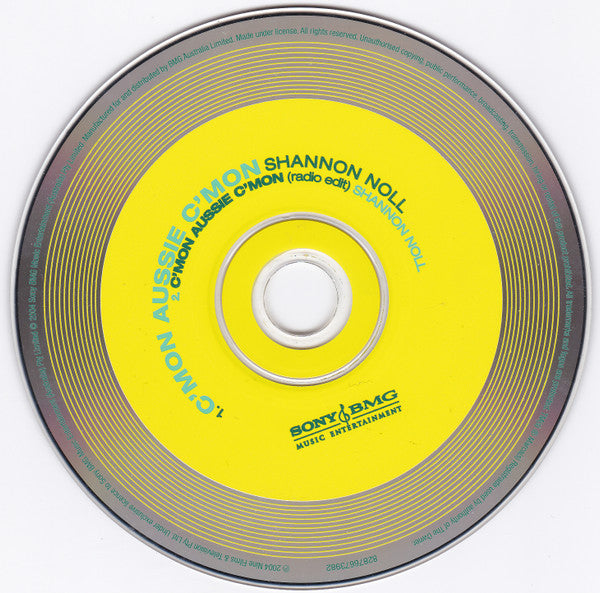Shannon Noll : C'mon Aussie C'mon (CD, Single)