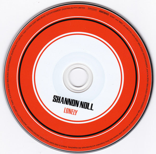 Shannon Noll : Lonely (CD, Single)