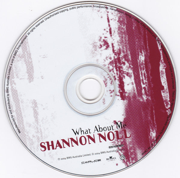 Shannon Noll : What About Me (CD, Single)
