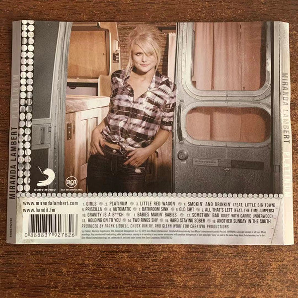 Miranda Lambert : Platinum (CD, Album)