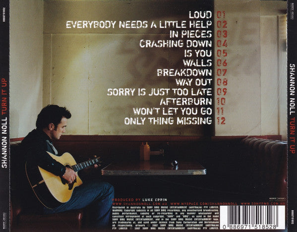 Shannon Noll : Turn It Up (CD, Album)