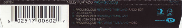 Nelly Furtado : Promiscuous (CD, Single, Enh)